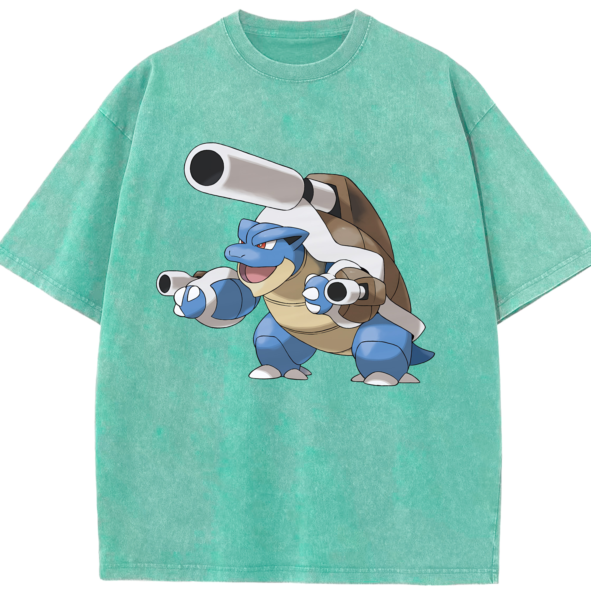 （画像用） ポケットモンスター Pokémon 綿100% ヴィンテージ風 半袖Tシャツ（フロントプリント）